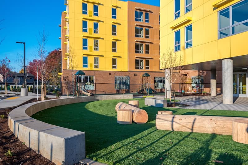 Exterior of 459 Rock Apartments in Gresham, Oregon