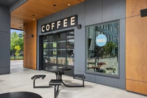 Nearby cafe with outdoor seating near 459 Rock Apartments in Rockwood, Gresham, Oregon